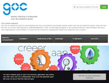 Tablet Screenshot of goc.nl